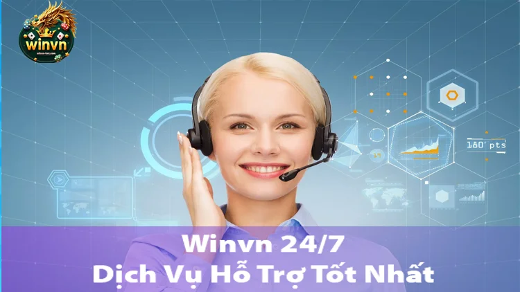 Dịch vụ hỗ trợ khách hàng tại winvn 24/7